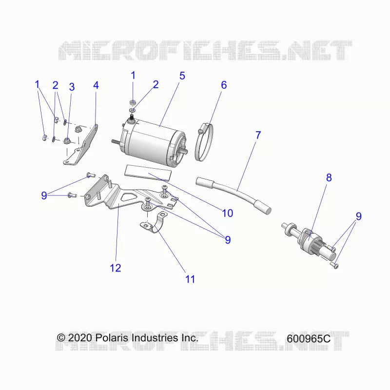 DEMARREUR MOTOR