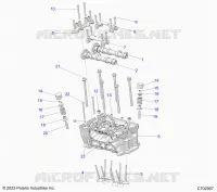 ENGINE, CULASSE AND VALVES