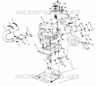 SUPPORT MOTEUR LT/LTR (4912711271019A)