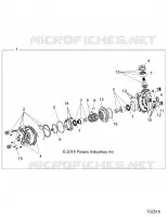 SYSTEME DE TRANSMISSION, FRONT GEARCASE (TO 8/15/2019)