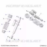SUSPENSION AVANT SHOCK MOUNTING