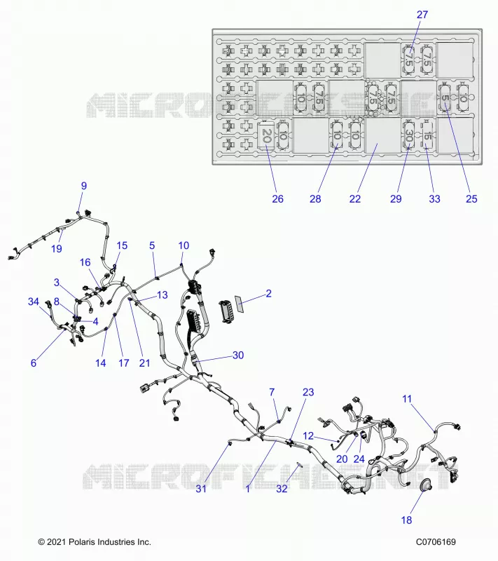 ELECTRICITE, WIRE HARNESS