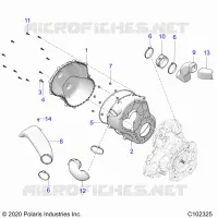 BODY, COUVERCLE D'EMBRAYAGE