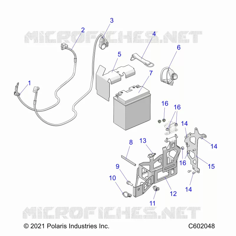 ELECTRICITE, E.S. BATTERY/BOX AND CABLES