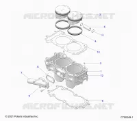 CYLINDRE AND PISTON