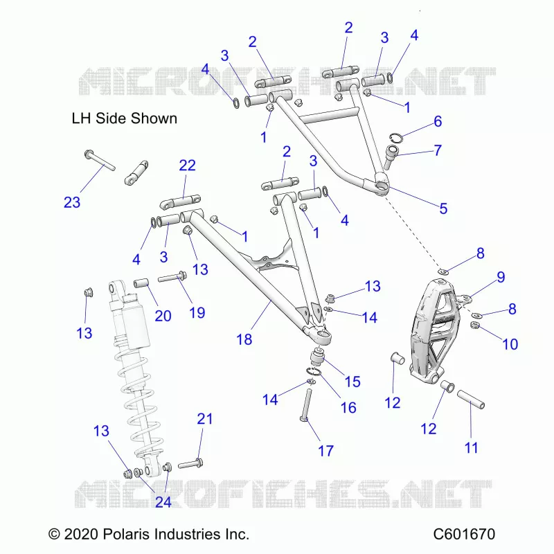 TRIANGLES SUSPENSIONS AVANT 