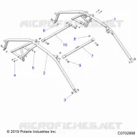 CHASSIS, CAB CADRE