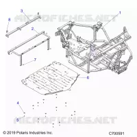 CHASSIS, MAIN CADRE