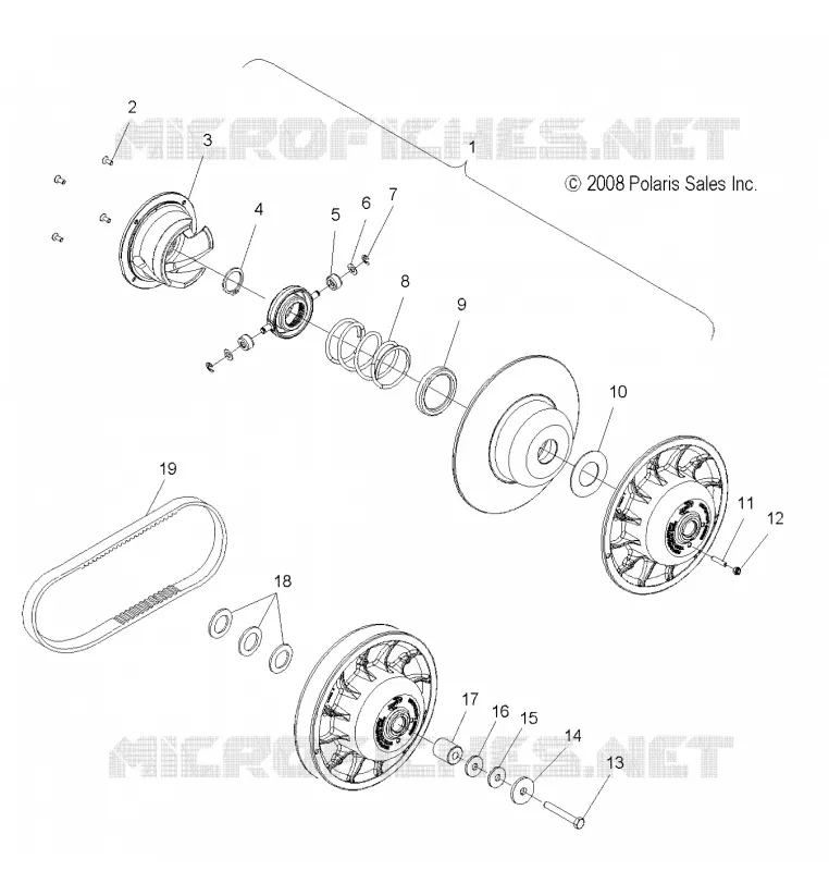 SYSTÈME DE TRANSMISSION, CLUTCH, SECONDARY