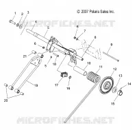 SUSPENSION, BRAS DE SUSPENSION ARRIERE (144 INCH)