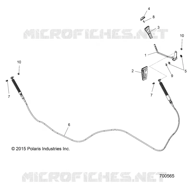 SYSTÈME DE TRANSMISSION, SHIFT LEVER AND CABLE