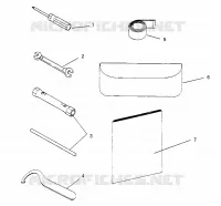 OUTILS XLT RMK 0960956, XLT SKS 0960556 and EUROPEAN XLT SKS E960556 (4931813181D003)