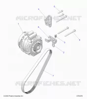 ENGINE, ALTERNATEUR