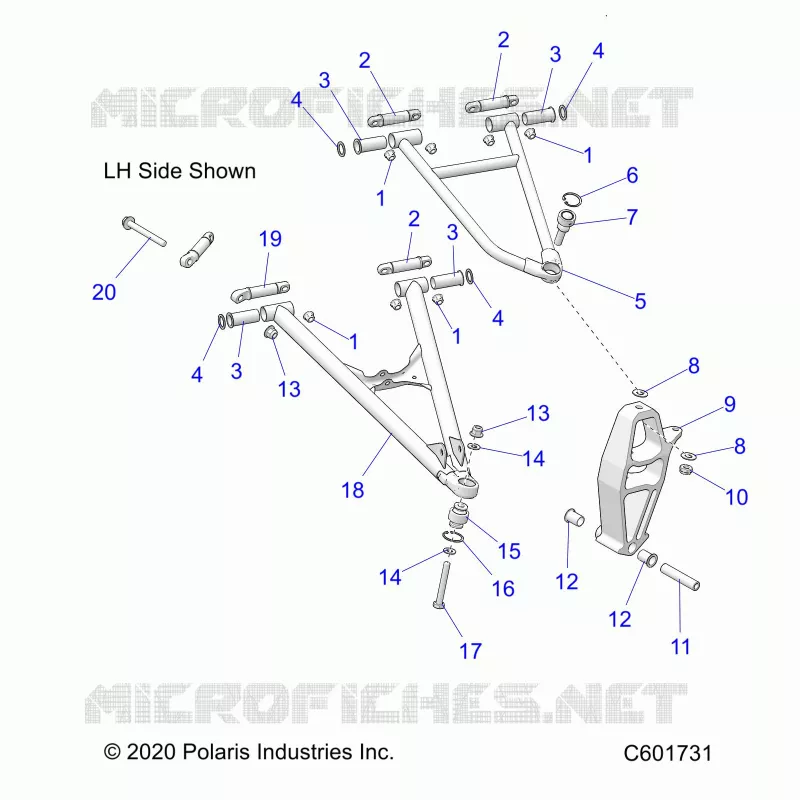 TRIANGLES SUSPENSIONS AVANT 