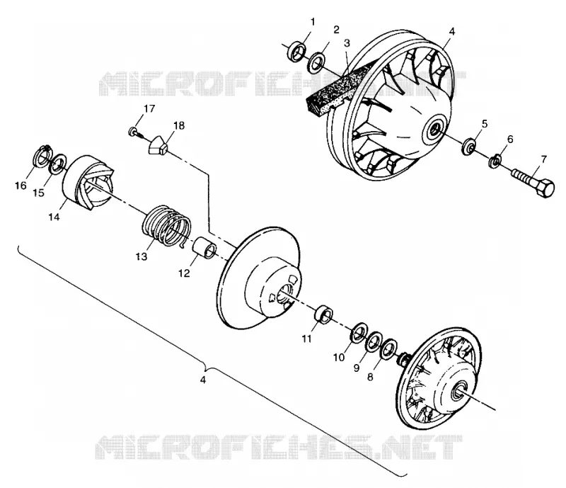 EMBRAYAGE DE TRANSMISSION