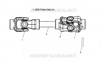 PROP ARBRE DE TRANSMISSION ARRIERE