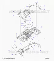 CARROSSERIE ARRIERE RACK