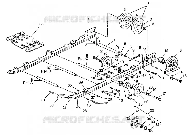 SUSPENSION XLT SP 0940667 (4925022502021A)
