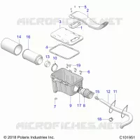 ENGINE, PRISE D'AIR SYSTEM