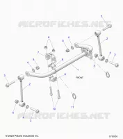 SUSPENSION, FRONT BARRE STABILISATRICE