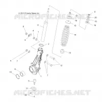 SUSPENSION AVANT SUPPORT