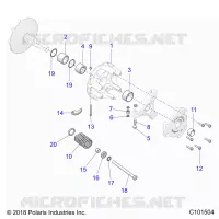SYSTÃˆME DE TRANSMISSION, PRIMARY CLUTCH