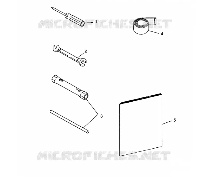OUTILS ULTRA TOURING 0985378 and EUROPEAN ULTRA TOURING E985378 (4943404340D007)