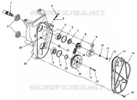 CARTER DE CHAINEE ASSEMBLY XLT 0940767, XLT SP 0940667   XLT SKS 0940567 (4925022502017A)