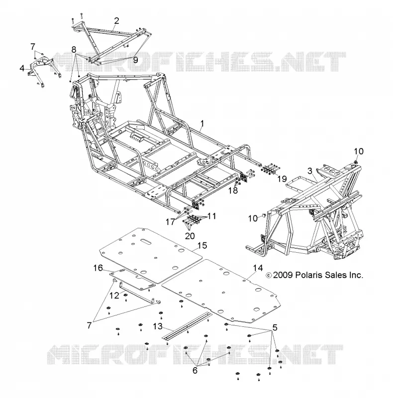 CHASSIS, CHASSIS AND SKID PLATE