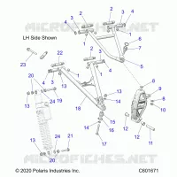 TRIANGLES SUSPENSIONS AVANT 