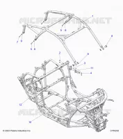 CHASSIS, CAB CADRE