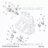 MOTEUR, MOUNTING & LONG BLOCK