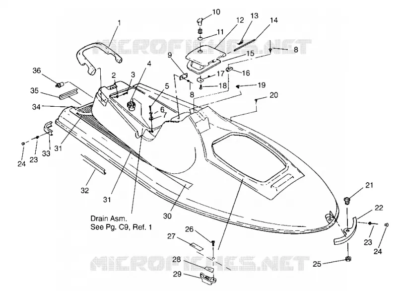 CONDUIT D'ADMISSION ASSEMBLY SLT 750 B954170 (4930563056A005)