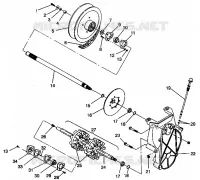 SYSTÈME DE TRANSMISSION ASSEMBLY LITE 0943433,STARLITE 0943427 AND  LITE DELUXE 0943431 (4924992499018A)