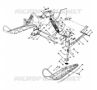 SUSPENSION AVANT AND SKI SUPERTRAK (4921292129015A)