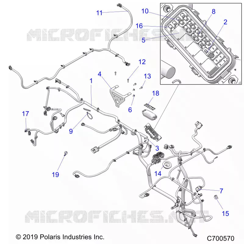 ELECTRICITE, WIRE HARNESSES