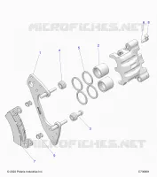 FREIN AVANT CALIPER
