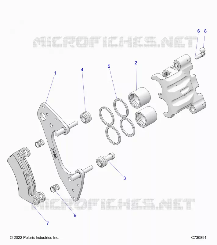 FREIN AVANT CALIPER