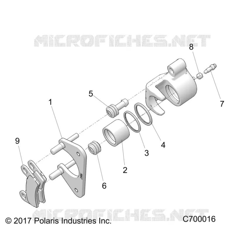 BRAKES, ETRIER DE FREIN ARRIERE