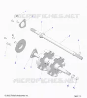 DRIVE TRAIN, JACKSHAFT AND ARBRE DE TRANSMISSION