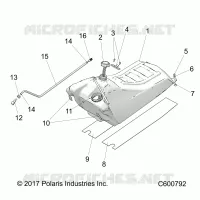 CARBURANT SYSTEM, CARBURANT TANK ASM.