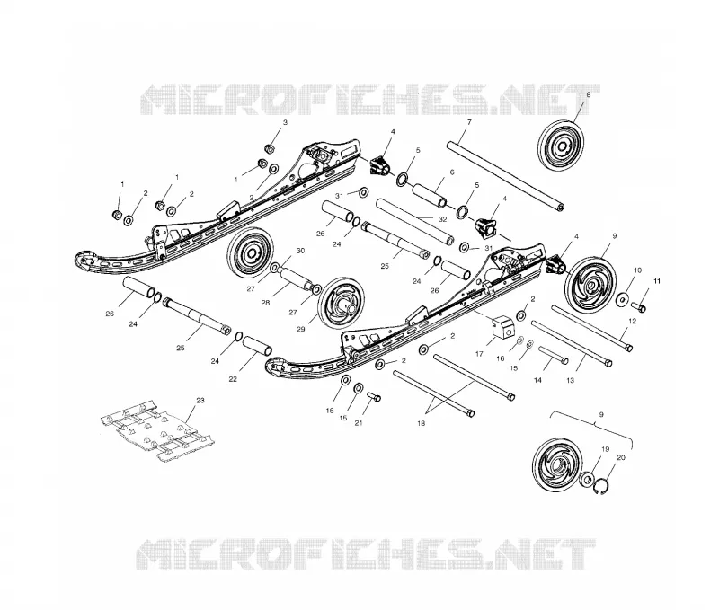 SUSPENSION ARRIERE (M-10)
