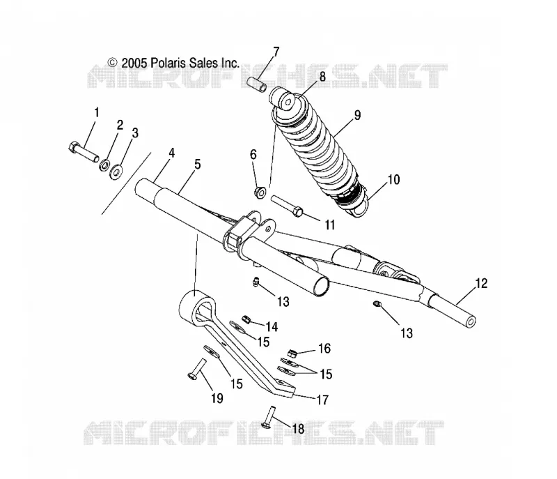 BRAS DE SUSPENSION AVANT (M-10)