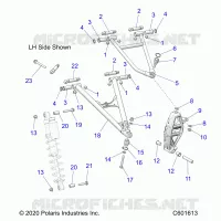 TRIANGLES SUSPENSIONS AVANT 