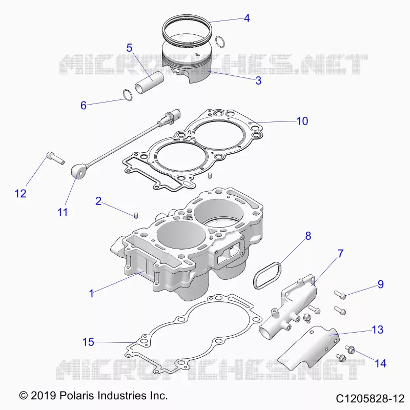 CYLINDRE AND PISTON