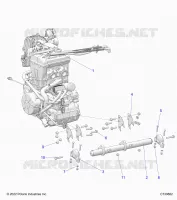 MOTEUR, MOUNTING &amp; LONG BLOCK