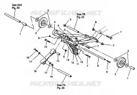 BRAS DE SUSPENSION AVANT LITE 0943433,STARLITE 0943427 AND  LITE DELUXE 09 (4924992499021A)