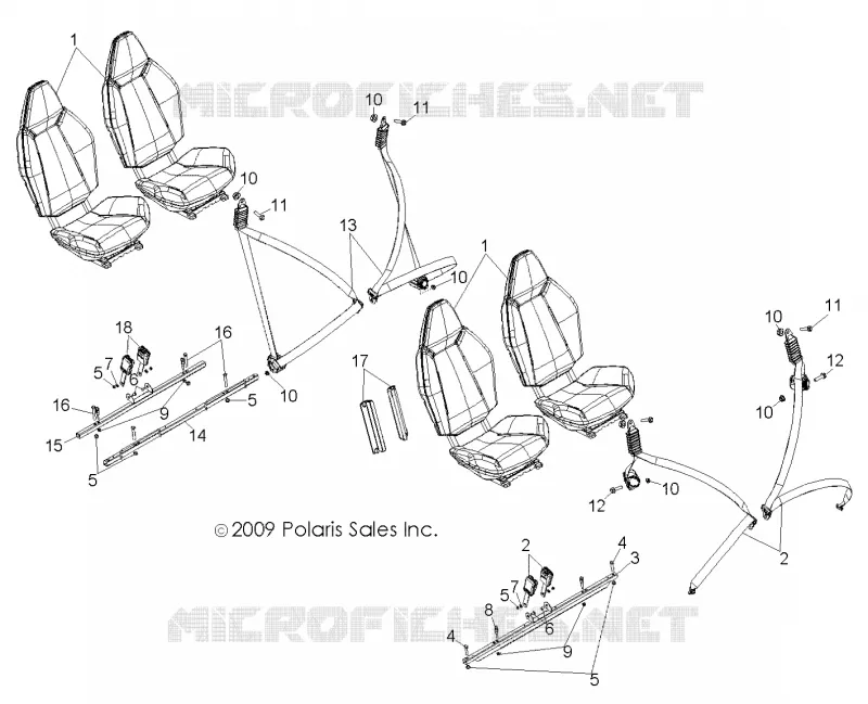 SIEGE MOUNTING and BELTS