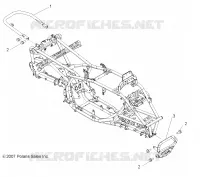 CHASSIS, PARE CHOCS AND GRAB BAR