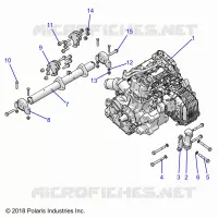 MOTEUR, MOUNTING & LONG BLOCK